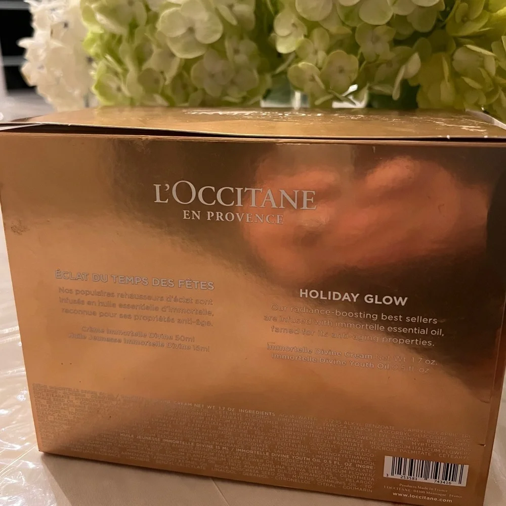 L'OCCITANE Holiday Immortelle Divine Duo SkinCare Set